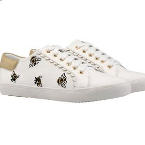 Cath Kidston Embroidered Bumble Bee Sneakers